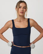 Vuori AllTheForm™ Support Tank | Blue Coast