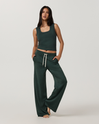 Halo Essential Scoop Tank | Hemlock Heather