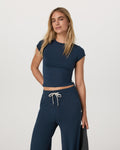 Halo Baby Tee | Blue Coast Heather