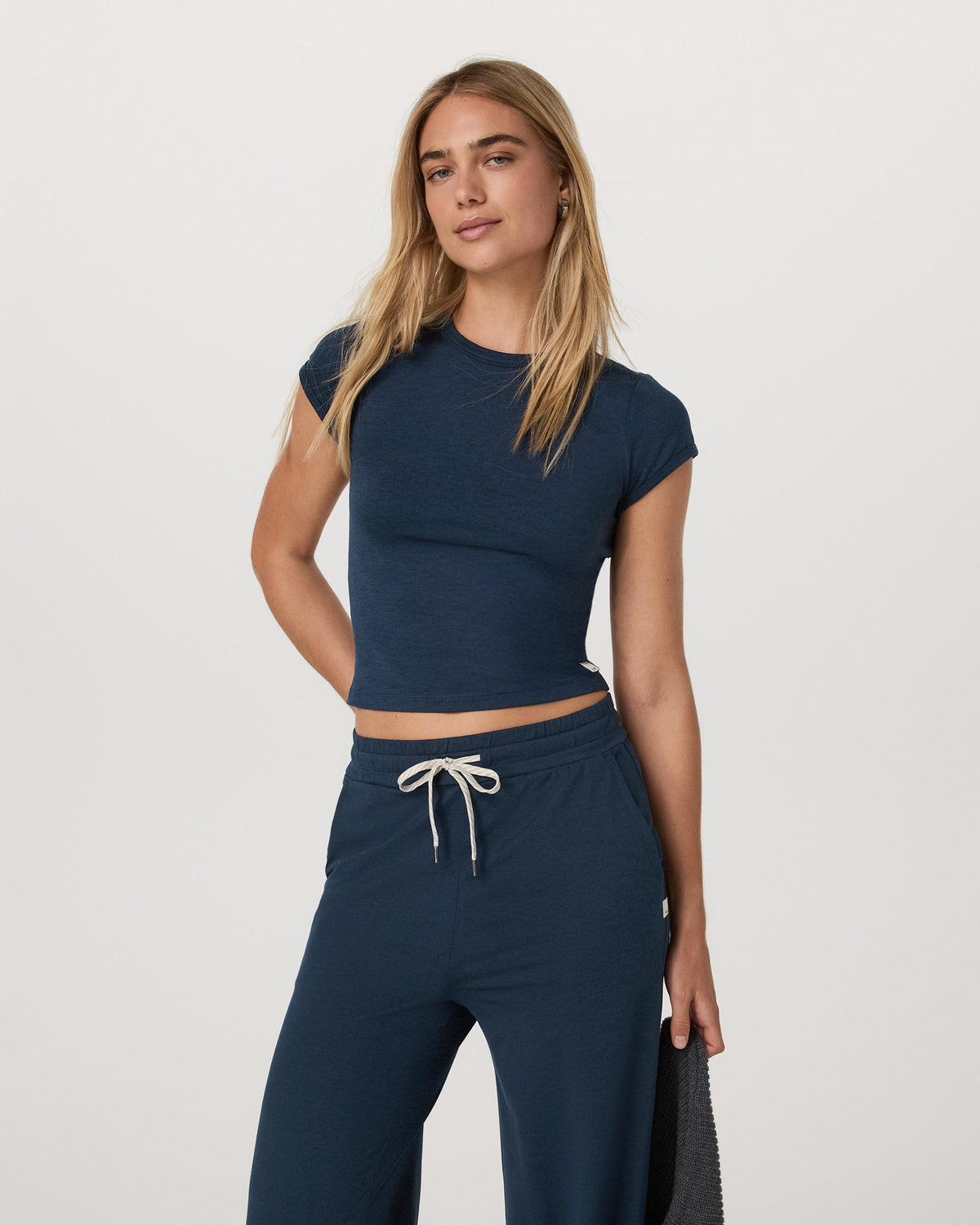 Halo Baby Tee | Blue Coast Heather