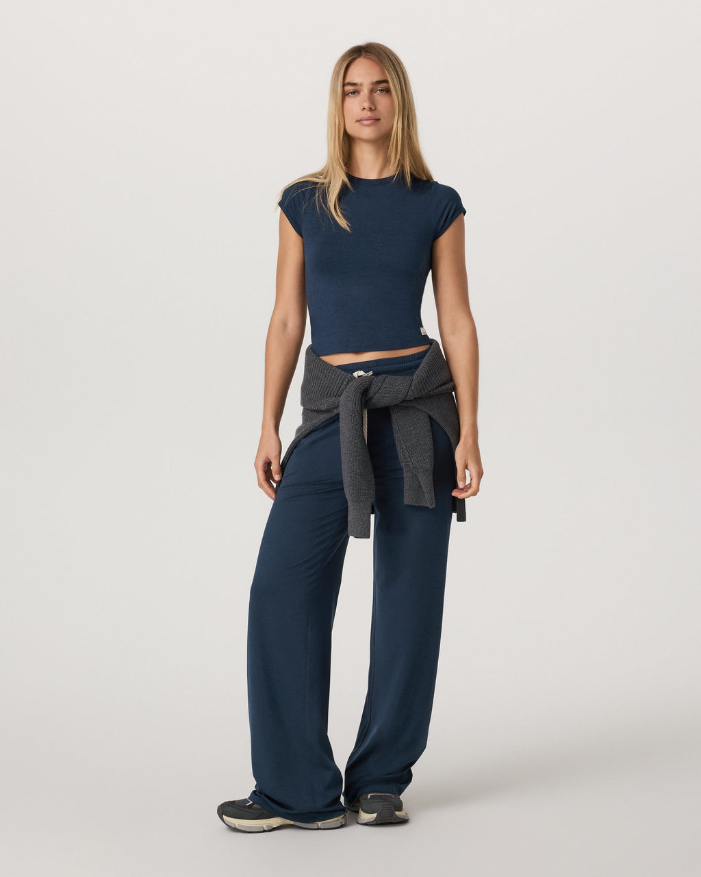 Halo Baby Tee | Blue Coast Heather
