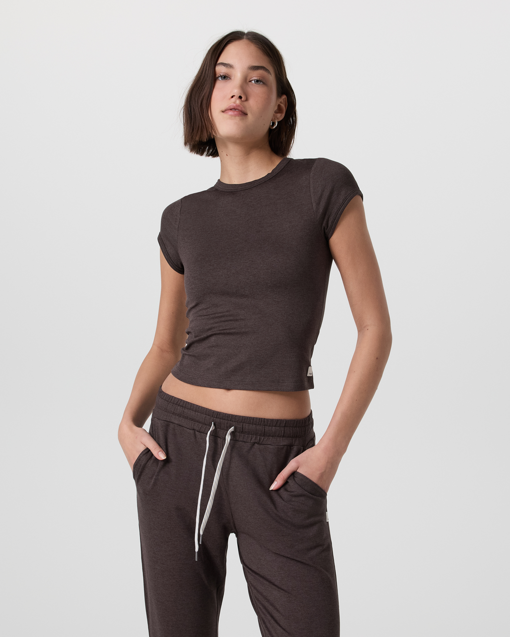 Halo Baby Tee | Java Heather