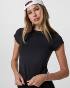 Halo Baby Tee | Solid Black