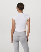 Halo Baby Tee | White