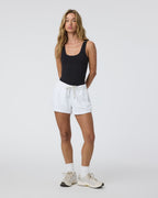 Sleeveless Halo Bodysuit | Solid Black