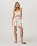 Villa Textured Crop Tank | Milkweed