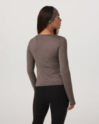 Long Sleeve Halo Essential Scoop | Chia Heather