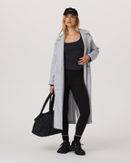 Long Sleeve Halo Essential Scoop | Solid Black