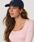 Long Sleeve Halo Essential Scoop | Vintage Rose Heather