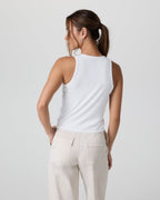 Pose Cardigan Tank | White