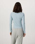 Long Sleeve Pose Crew | Blue Haze