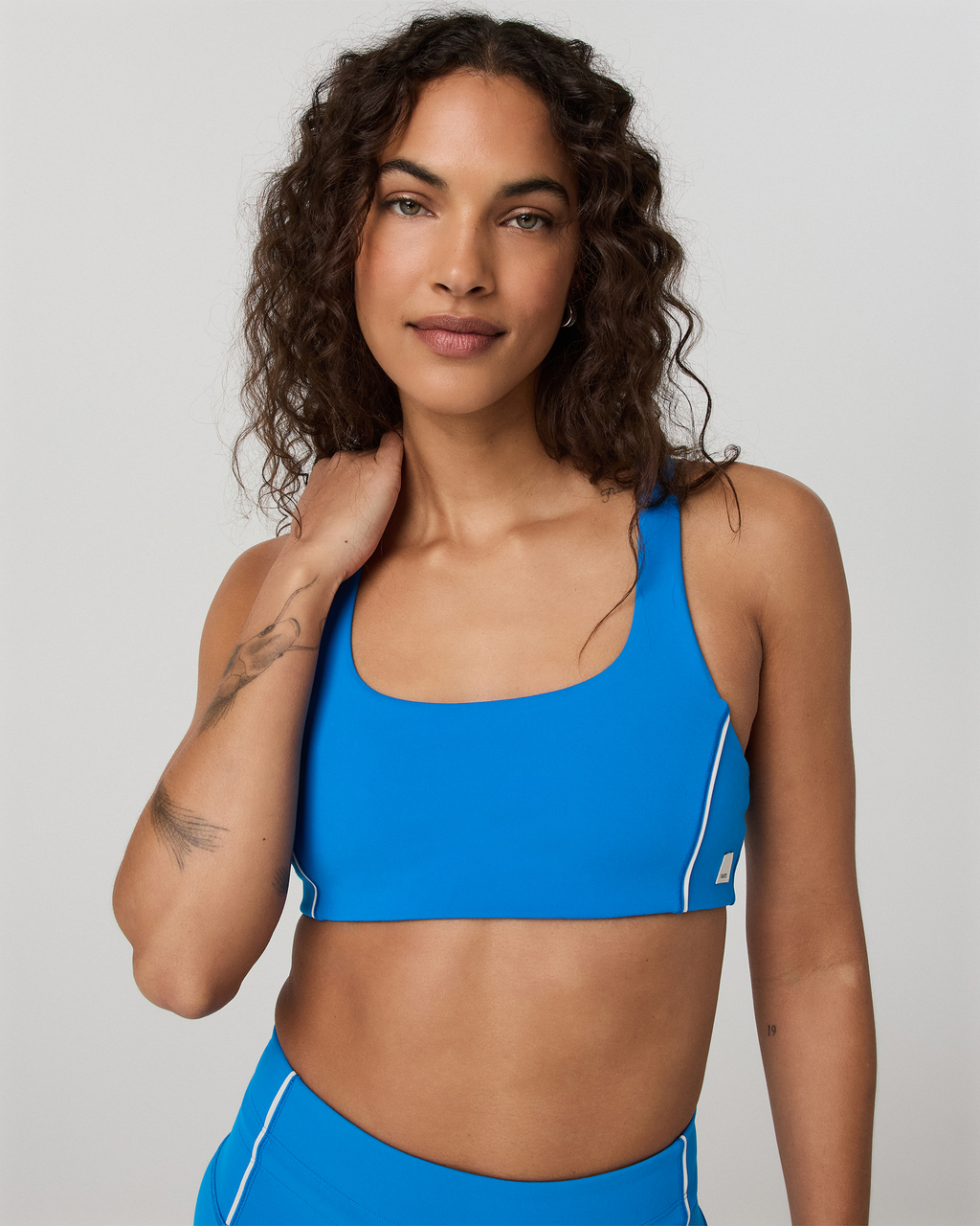 Daily Piped Bra | Regatta Blue