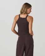 Pose Cooper Tank | French Roast