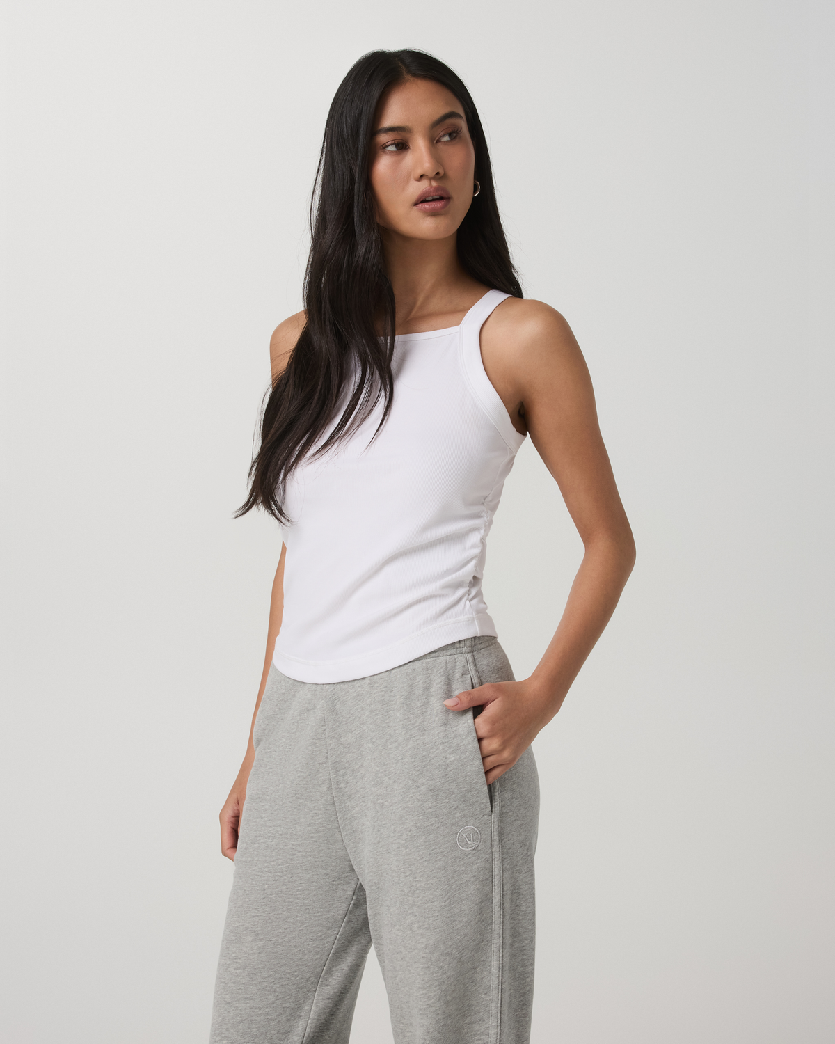 Pose Cooper Tank | White