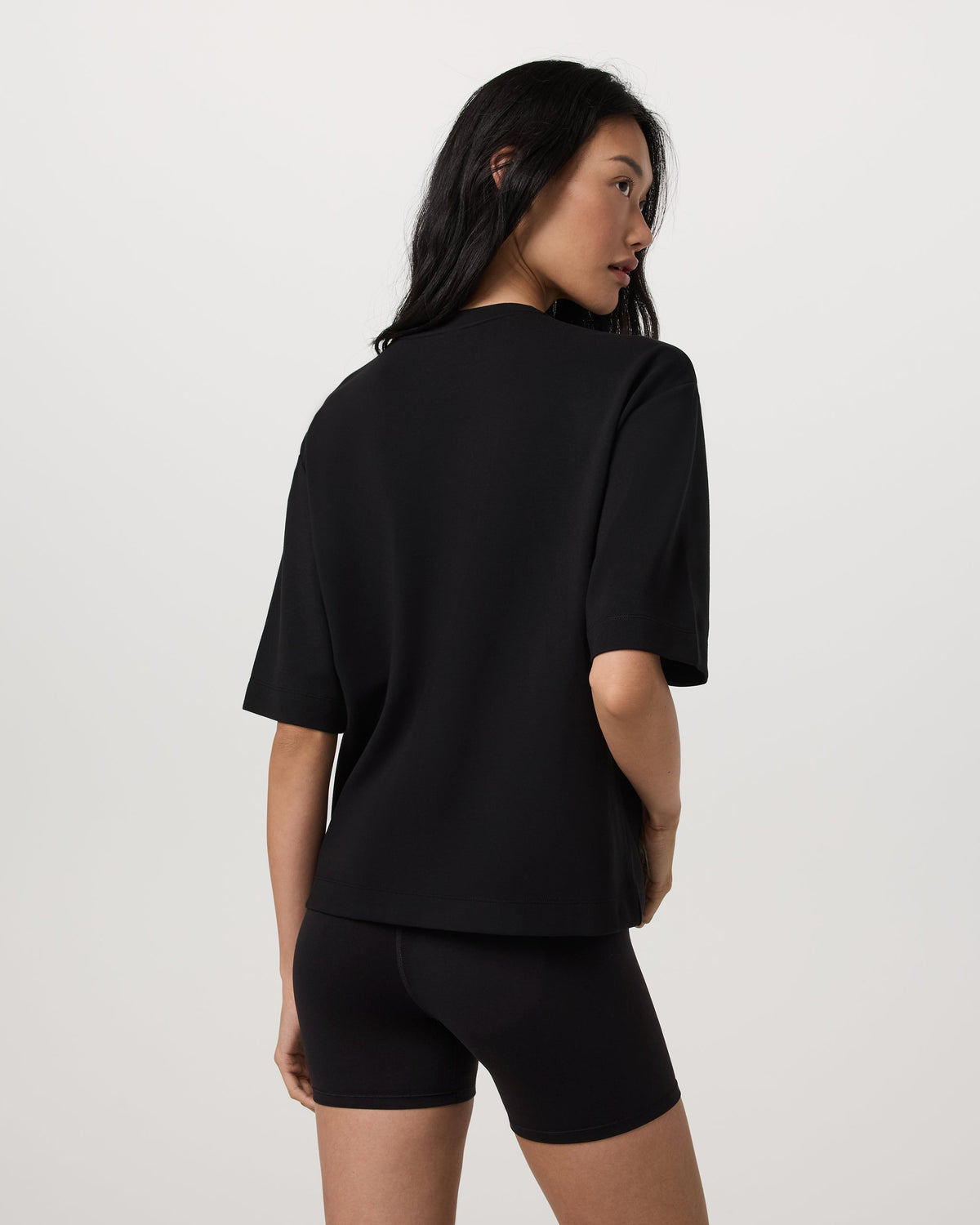 Short Sleeve Maven Oversized Tee | Black