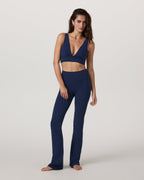 Vuori AllTheFeels™ Triangle Bra | Blue Coast