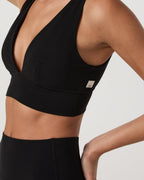 Vuori AllTheFeels™ Triangle Bra | Black
