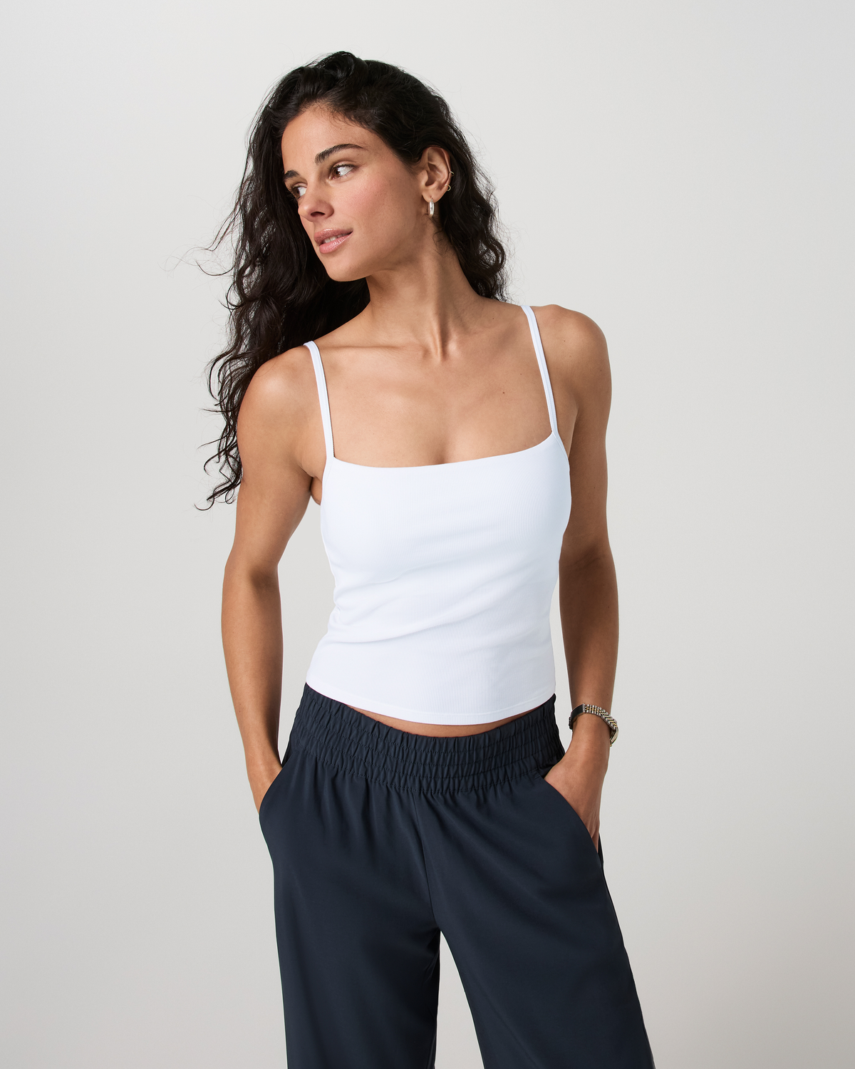 Pose Support Cami | White