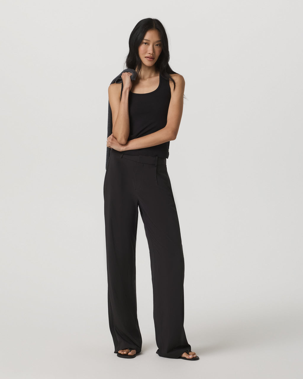 Pose Layering Tank | Black