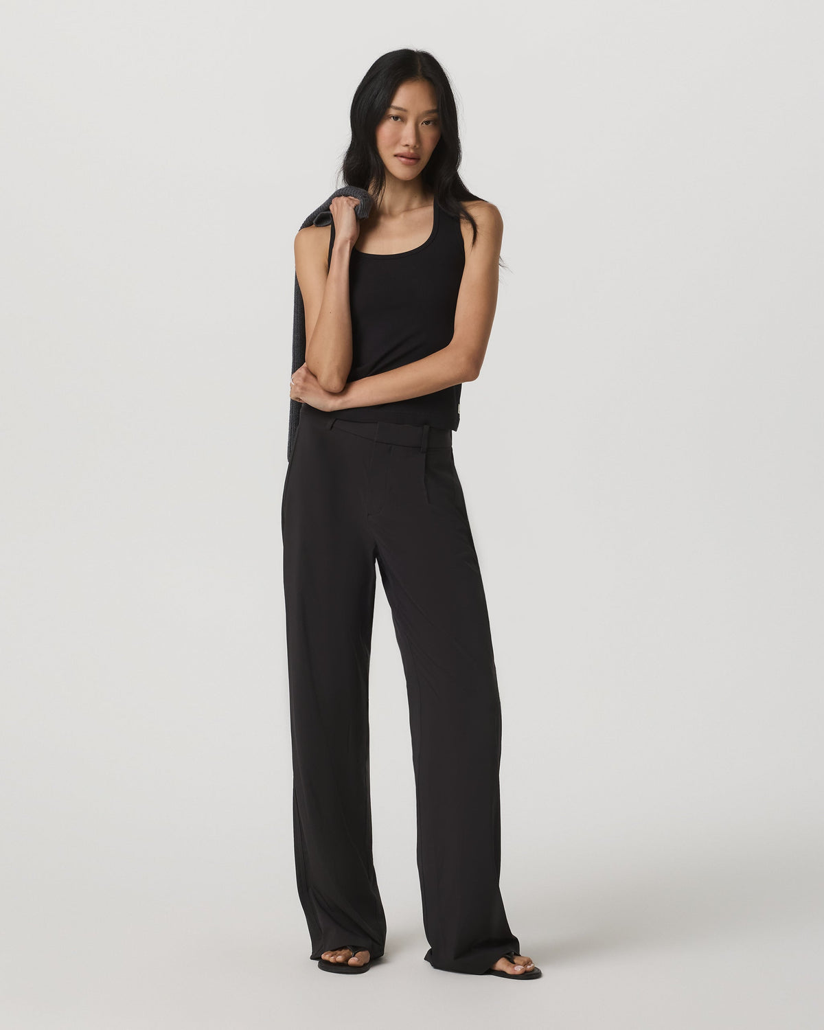 Pose Layering Tank | Black