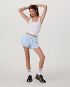 Pose Layering Tank | White
