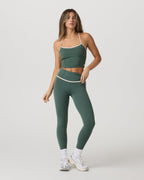 Vuori AllTheFeels™ Corset Tank | Agate Green