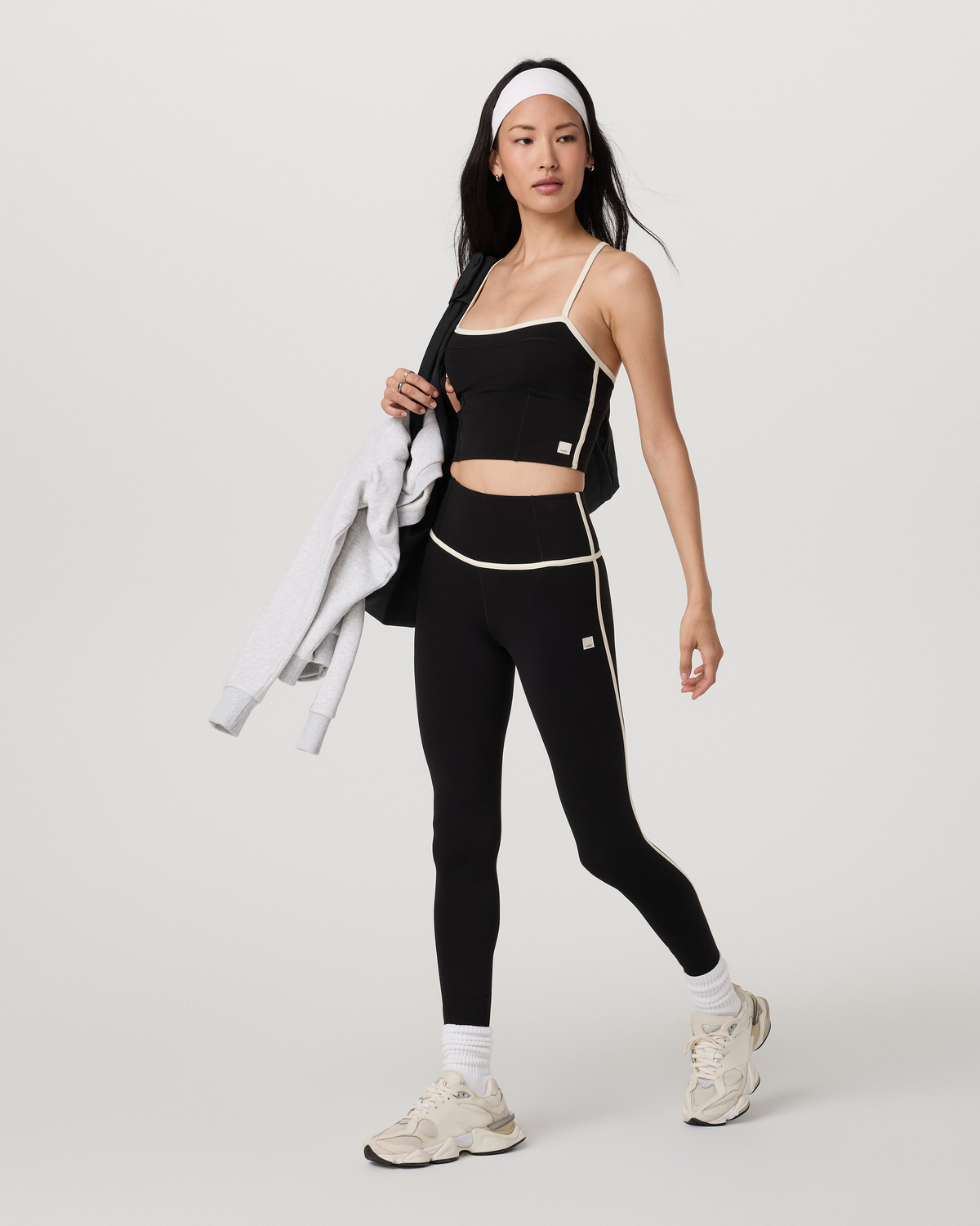 Vuori AllTheFeels™ Corset Tank | Black
