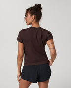Short Sleeve Feather Classic Tee | French Roast