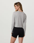 Halo Cardigan 2.0 | Pale Grey Heather