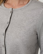 Halo Cardigan 2.0 | Pale Grey Heather