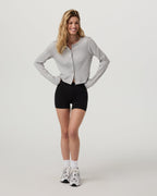 Halo Cardigan 2.0 | Pale Grey Heather