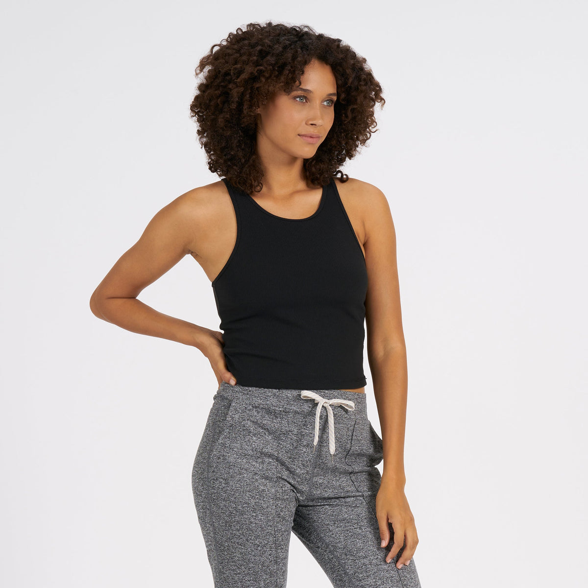 Plyo Tank | Black