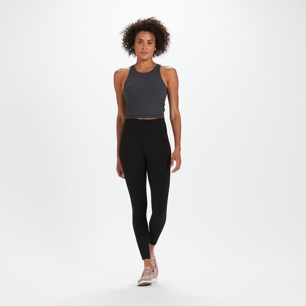 Plyo Tank | Charcoal Heather