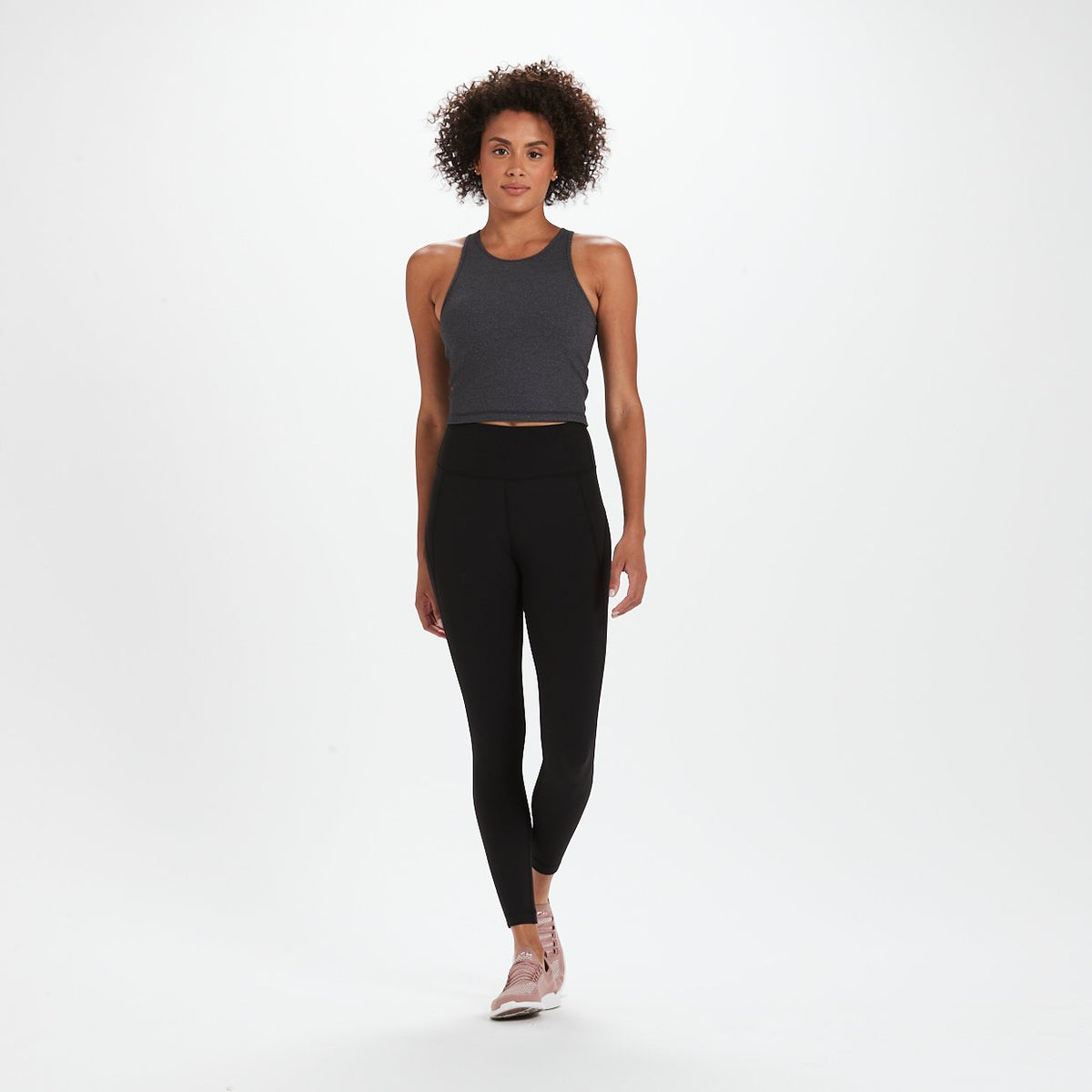 Plyo Tank | Charcoal Heather