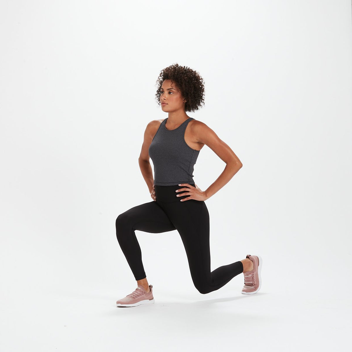 Plyo Tank | Charcoal Heather