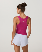 Energy Racerback Tank | Dragonfruit Heather