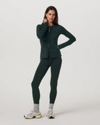 Long Sleeve Halo Snap Cardigan | Evergreen Heather