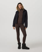 Textured Chilled Out Legging | Java Houndstooth