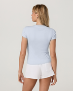 Everyday Cotton Stretch Fitted Tee | Atmosphere