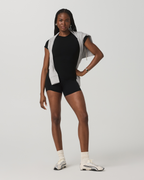 Vuori AllTheFeels™ Short Sleeve Essential Tee | Black