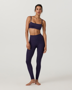 Elevation Square Neck Bra | Velvet Violet Heather