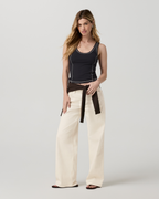 Pose Seams Tank | Black
