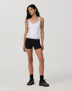 Pose Seams Tank | White