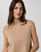 Heavyweight Cotton Easy Tank | Goldenrod