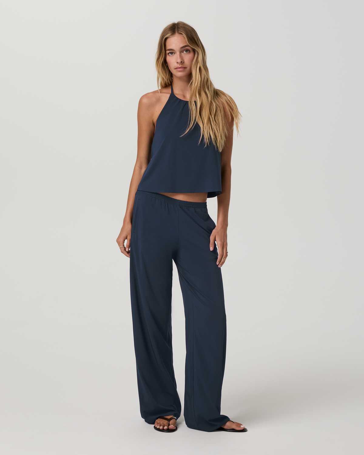 Villa Shoreline Halter Top | Ink