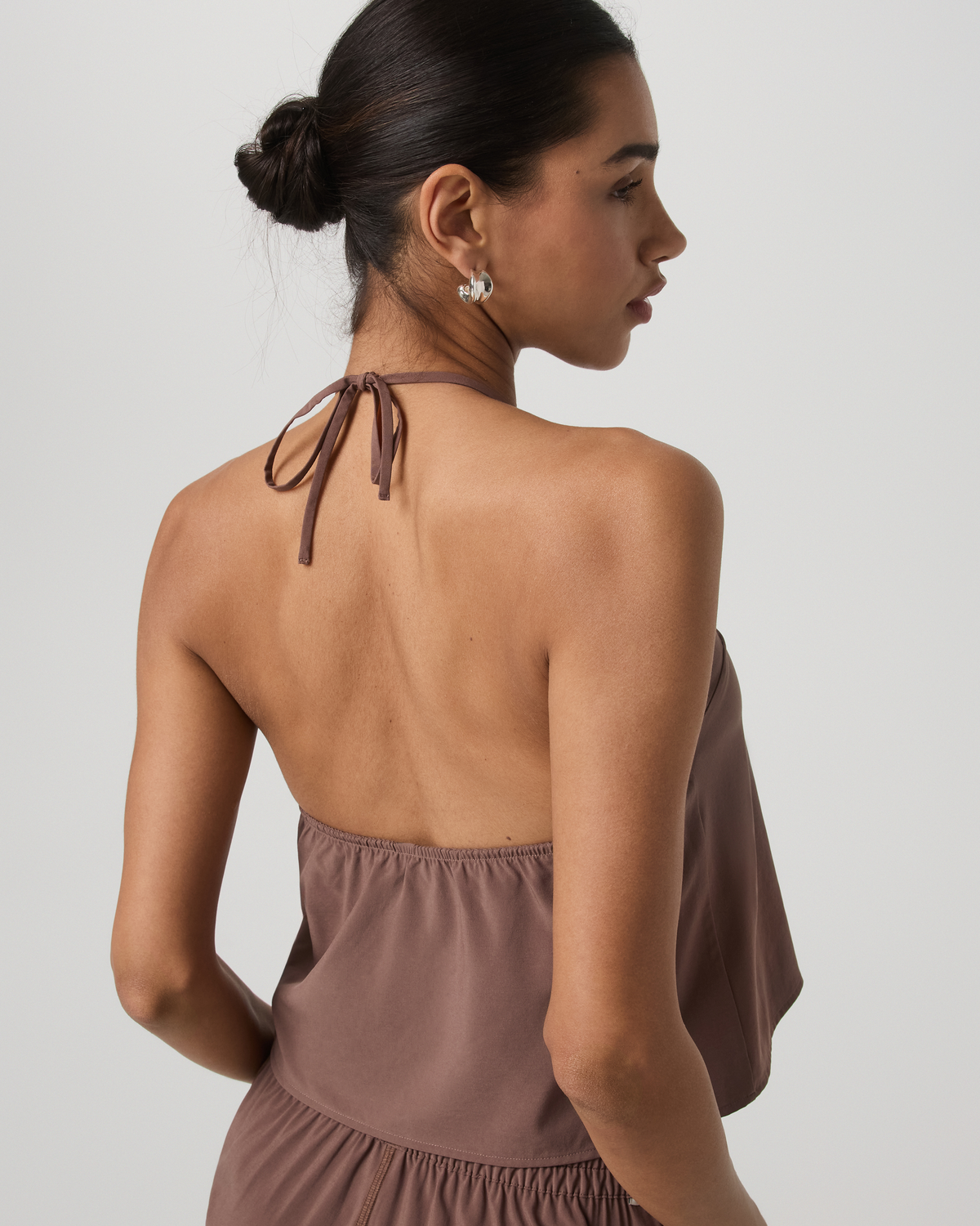 Villa Shoreline Halter Top | Sable