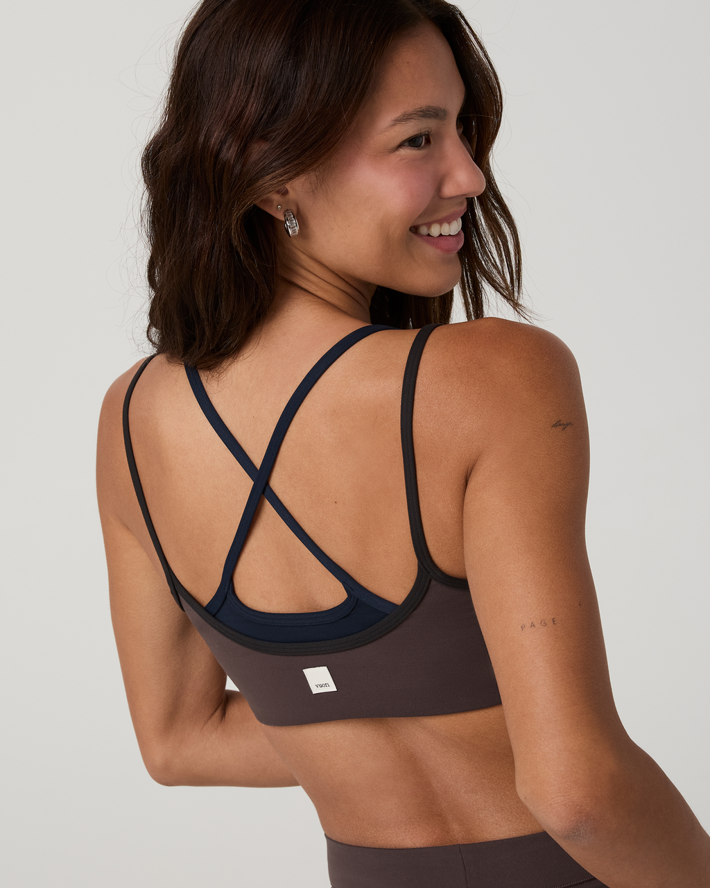 Daily Layered Bra | French Roast