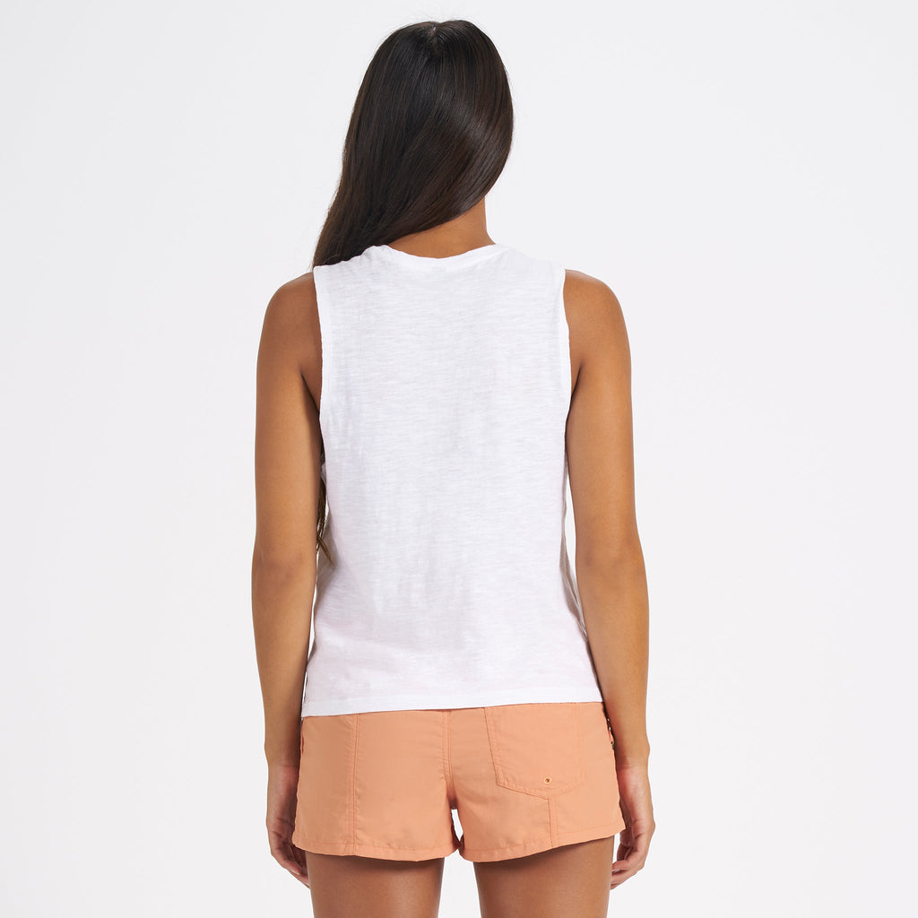 Sunset Tank | White