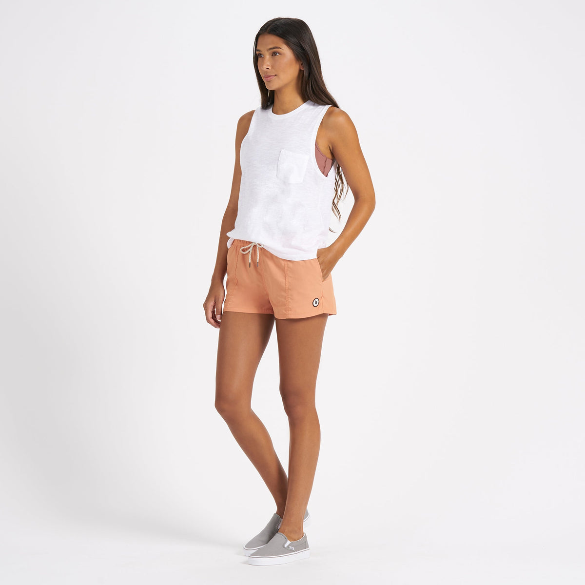 Sunset Tank | White