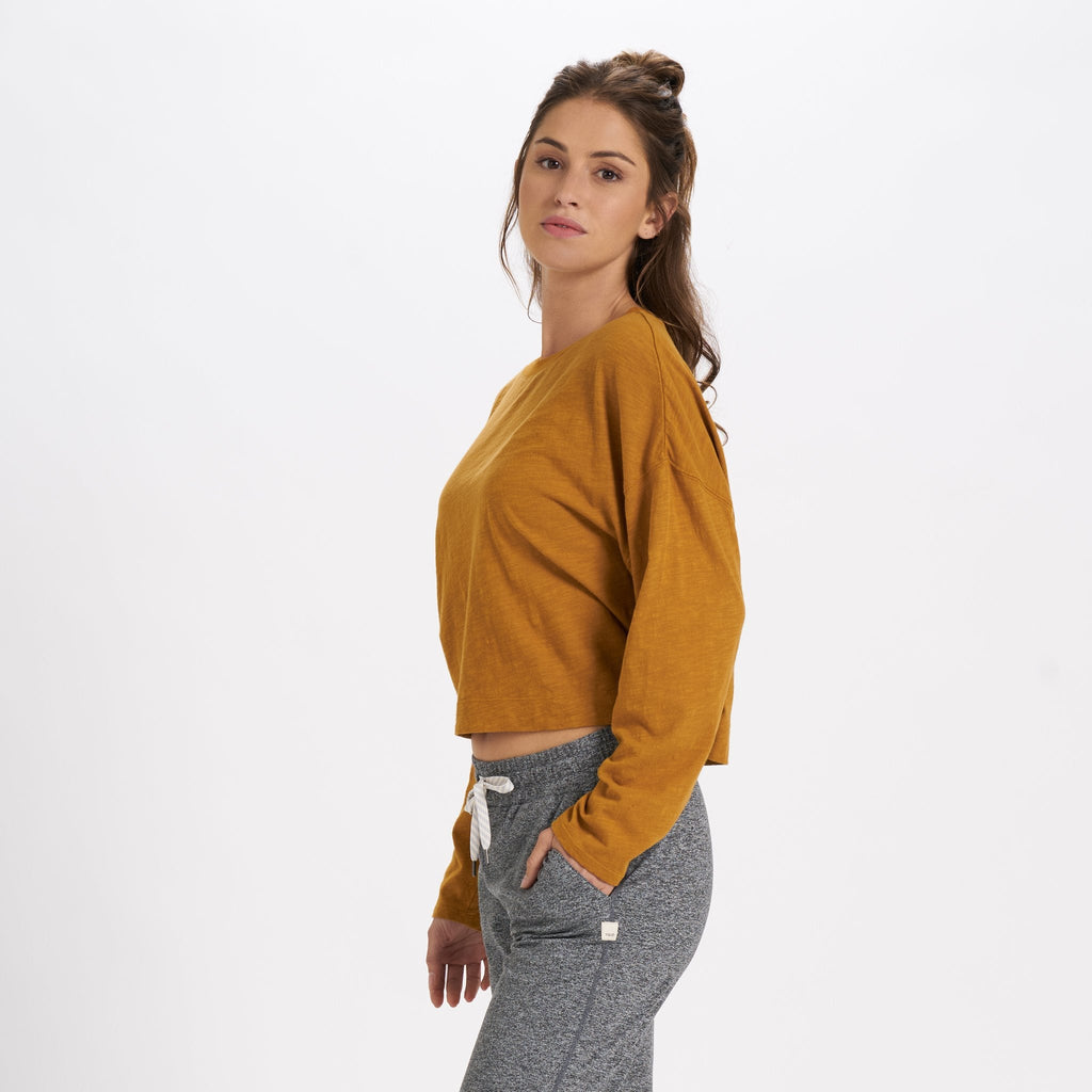 Long-Sleeve Sundown Tee | Dark Golden